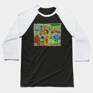 Cute Skeletons - Día De Los Muertos - Goa Nostalgia - the Cashew fruit Baseball T-Shirt